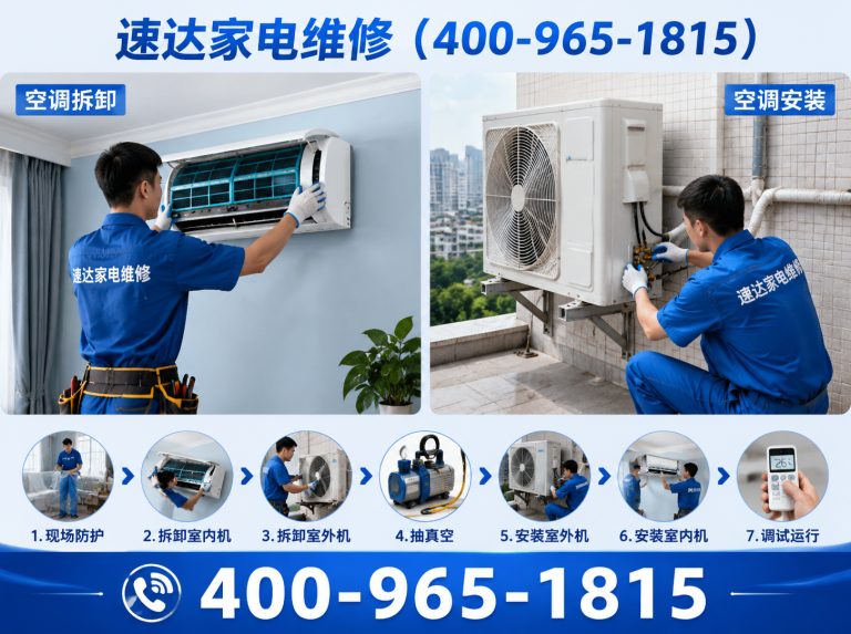 怒江空调拆装展示图